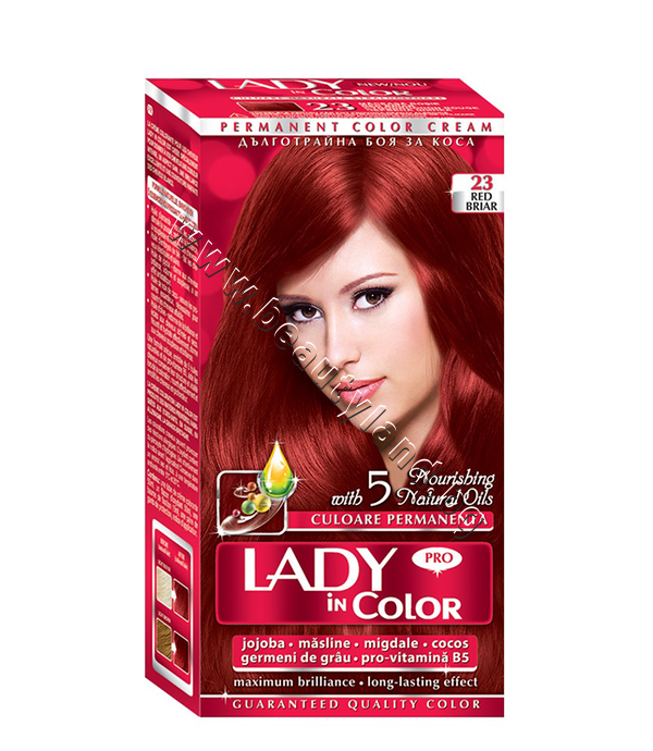 LC-161023 Боя за коса Lady in Color Pro, 23 Red Briar - изображение 1 от 1