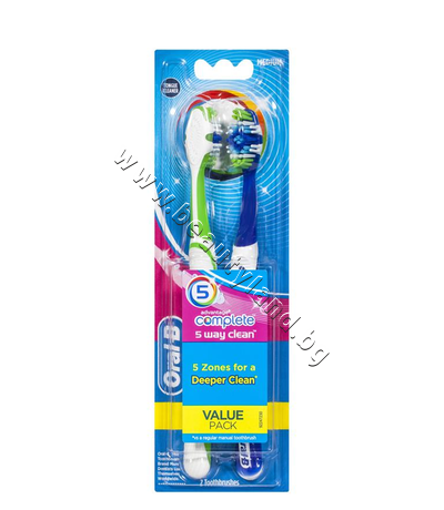 OB-0102742    Oral-B Complete 5 Way Clean - Medium