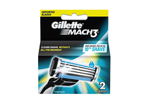        Gillette Mach 3, 2-Pack