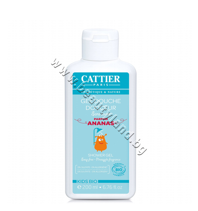 CA-0912600   Cattier Gel Douche Douceur, 200 ml