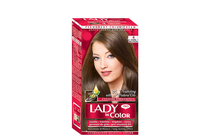 Бои за коса и оцветяващи продукти » Боя за коса Lady in Color Pro, 4 Dark Blonde