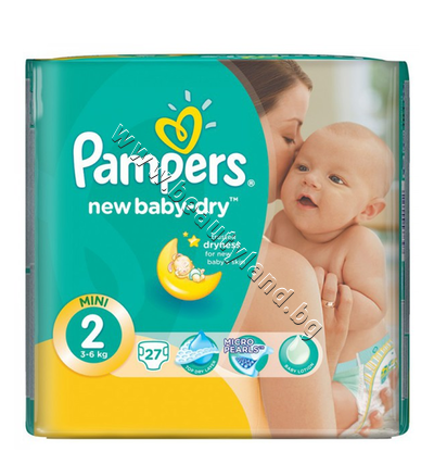 PA-0202051  Pampers New Baby Dry Mini, 22-Pack