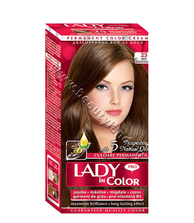 LC-161025    Lady in Color Pro, 25 Hot Chocolate