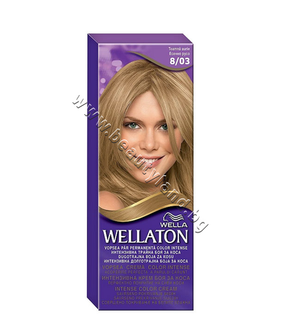 WE-3000031   a Wellaton Intense Color Cream, 8/03 Autumn Blonde