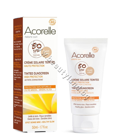AC-sun1  Acorelle Tinted Sunscreen SPF 50