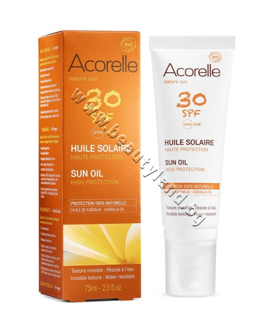 AC-46020  Acorelle Sun Oil SPF 30