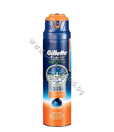 GI-1301431  Gillette Fusion ProGlide Sensitive 2 in 1 Active Sport
