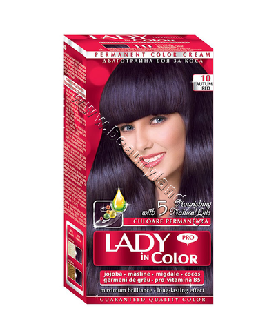 LC-161010    Lady in Color Pro, 10 Autumn Red