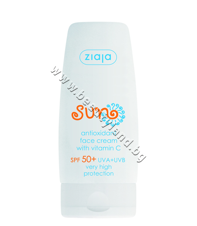 ZI-15438  Ziaja Sun Antioxidant Face Cream SPF 50+