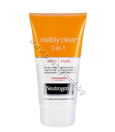 NE-1201 - Neutrogena Visibly Clear 2-in-1 Wash Mask