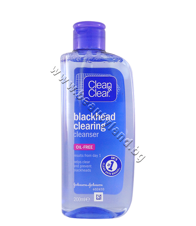 CC-1102  Clean & Clear Blackhead Clearing Cleanser