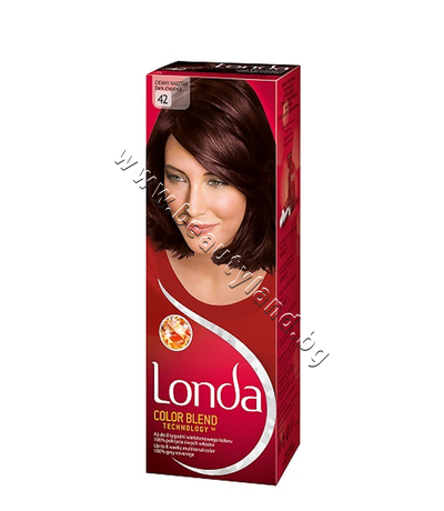 LO-00016    Londa Color Blend, 42 Dark Chesnut