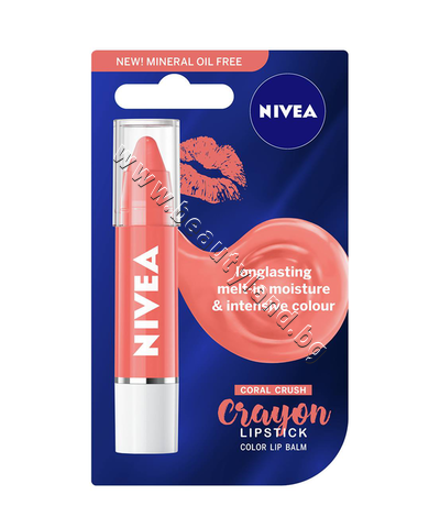 NI-85128    Nivea Lipstick Coral Crush