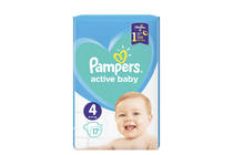     Pampers Active Baby Maxi, 17-Pack