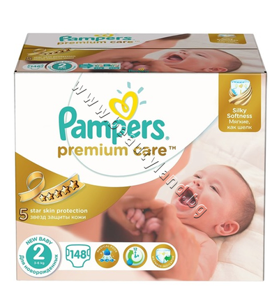 PA-0202465  Pampers Premium Care Mini, 148-Pack