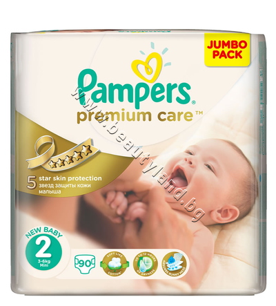 PA-0201912  Pampers Premium Care Mini, 96-Pack