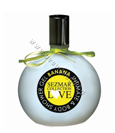 SML-BAN   Sezmar Intimate & Body Shower Gel Banana