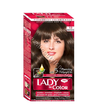 LC-161013    Lady in Color Pro, 13 Brown