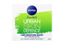        Nivea Essentials Urban Skin Defence + 48H Moisture Boost SPF 20