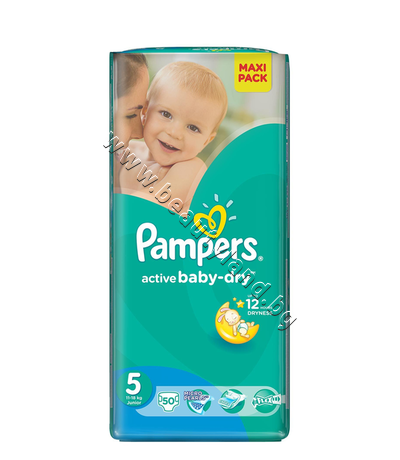 PA-0202418  Pampers Active Baby Junior, 51-Pack