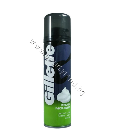 GI-1300027  Gillette Foam Mousse Lemon