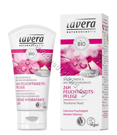 LA-106553   Lavera Wild Rose Creme Hydratante 24h