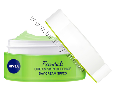 NI-82550   Nivea Essentials Urban Skin Defence + 48H Moisture Boost SPF 20