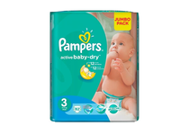     Pampers Active Baby Midi, 82-Pack