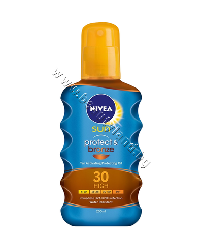 NI-86038  Nivea Sun Protect & Bronze Oil SPF 30