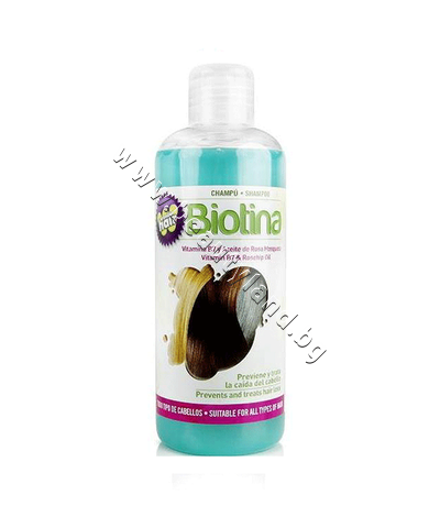 DE-50764  Diet Esthetic Biotina Hair Shampoo with Rosehip Oil