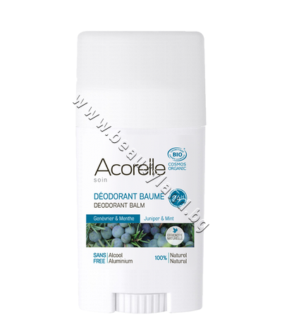AC-deo3  Acorelle Deodorant Balm Juniper and Mint