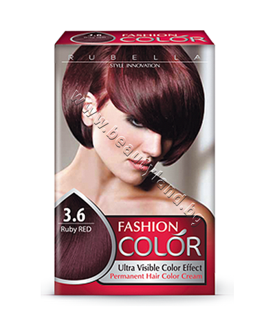 RU-152036    Rubelia Fashion Color, 3.6 Ruby Red