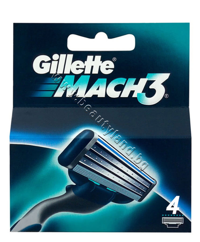 GI-1301141  Gillette Mach 3, 4-Pack