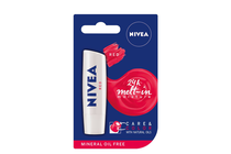 Балсами и стикове за устни » Балсам за устни Nivea Care & Colour Червен 