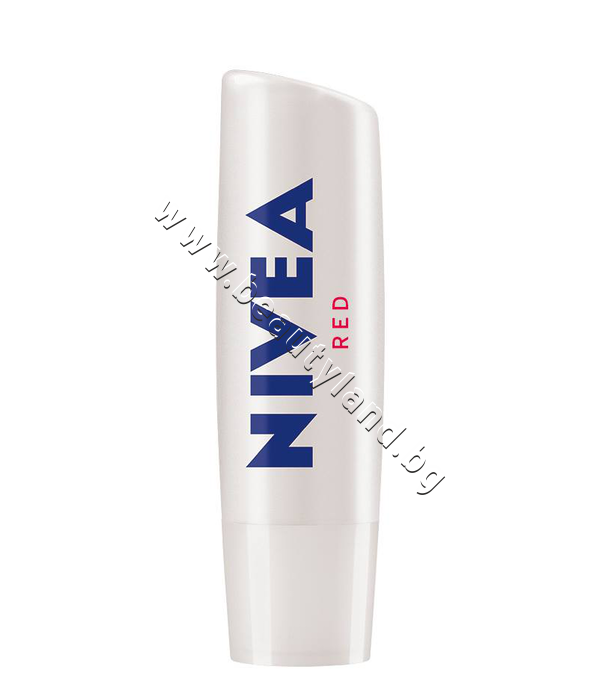 NI-85276 Балсам за устни Nivea Care & Colour Червен - изображение 1 от 3