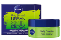 Нощни кремове за лице » Нощен крем Nivea Essentials Urban Skin Defence + 48H Moisture Boost