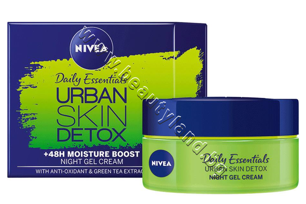 NI-82551 Нощен крем Nivea Essentials Urban Skin Defence + 48H Moisture Boost - изображение 1 от 5