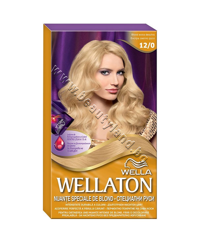 WE-3000069 Боя за коса Wellaton Kit, 12/0 Blond Special Luminos