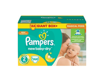     Pampers New Baby Dry Mini, 144-Pack