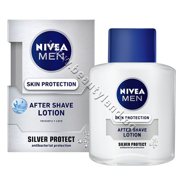NI-81340 Лосион Nivea Men Silver Protect After Shave Lotion - изображение 1 от 1