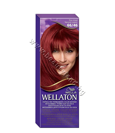 WE-3000040    Wellaton Intense Color Cream, 66/46 Cherry Red