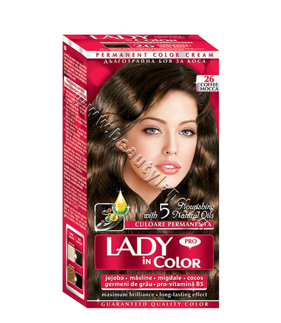 LC-161026    Lady in Color Pro, 26 Coffee Mocca